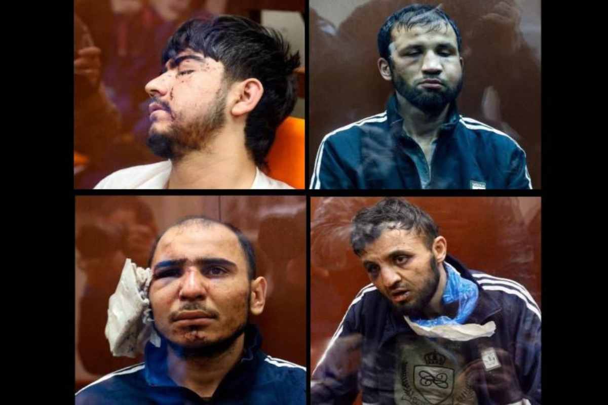 La Russia ha torturato i quattro terroristi autori dell'attentato a Mosca del 22 marzo 2024