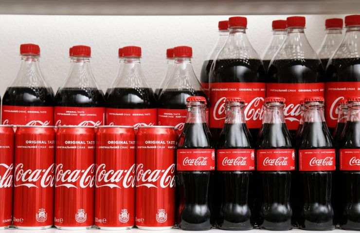 Bottiglie di Coca Cola