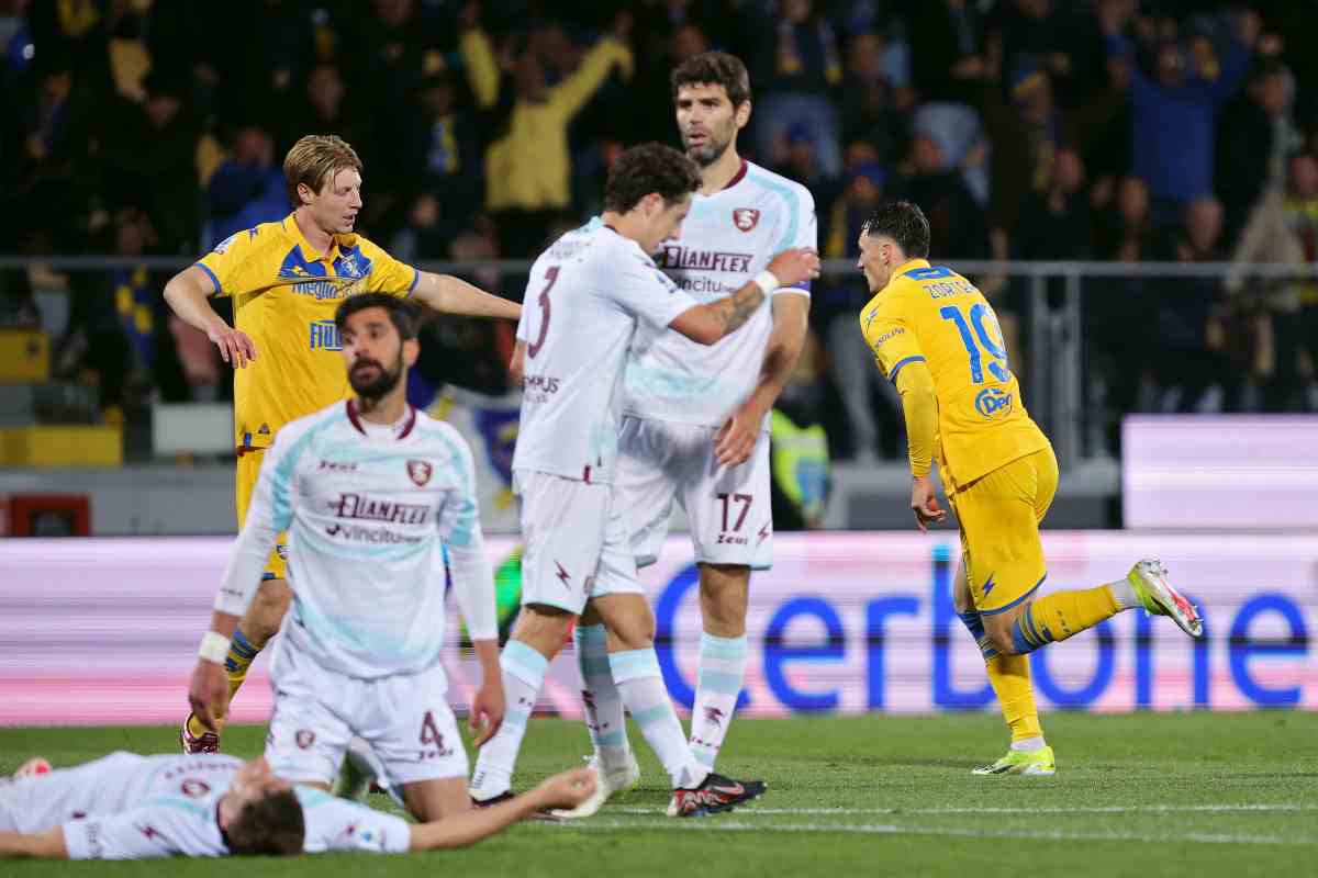 Salernitana in Serie B, la retrocessione dei granata è ufficiale