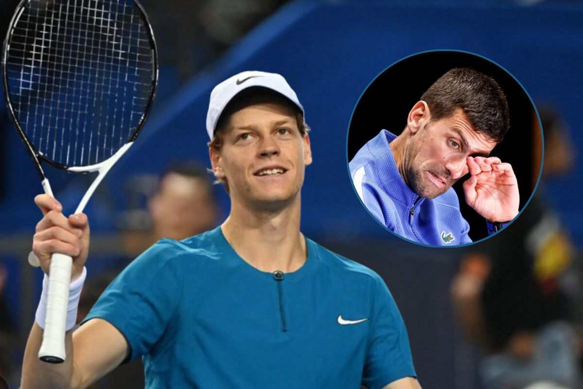 Il tennista Jannik Sinner