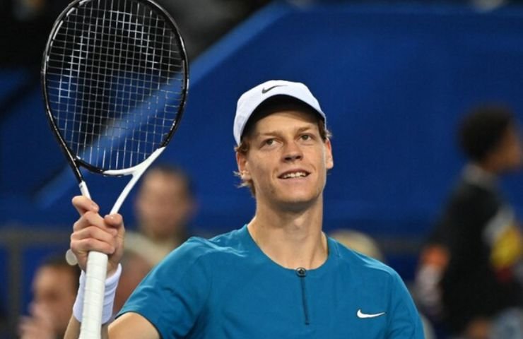 Il tennista Jannik Sinner