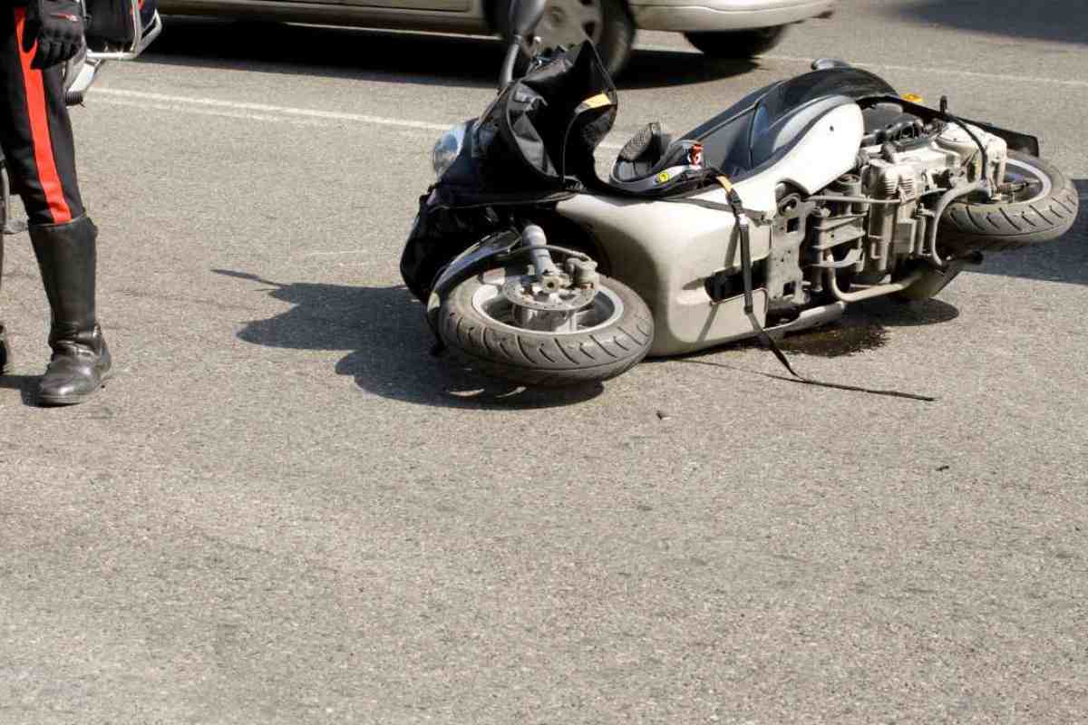 Incidente scooter