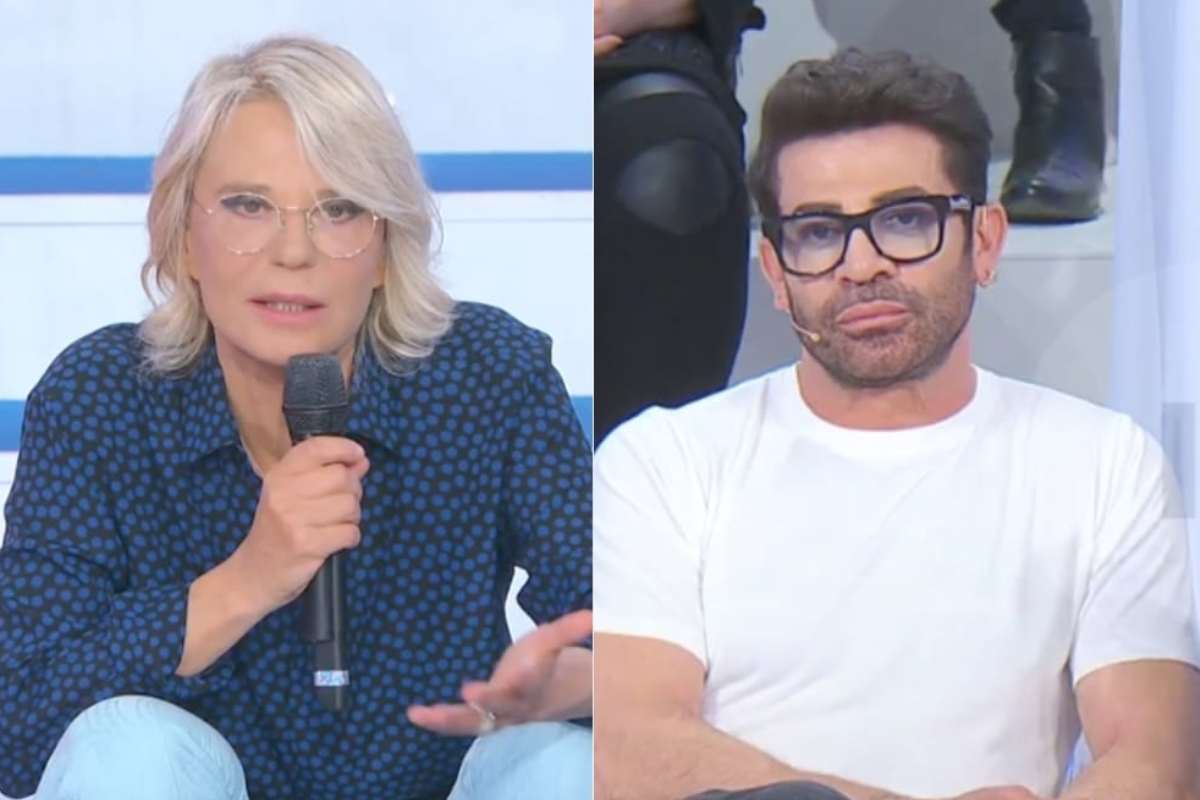 Maria De Filippi e Gianni Sperti lite