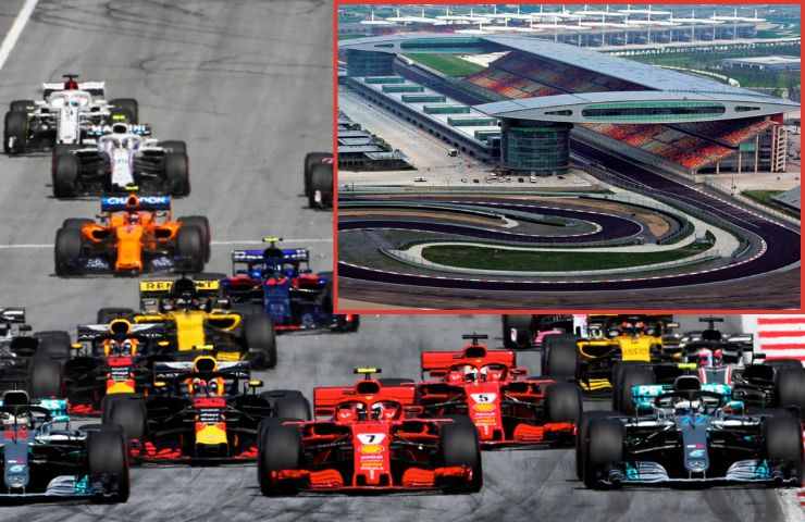 Partenza dal Gran Premio di Formula 1