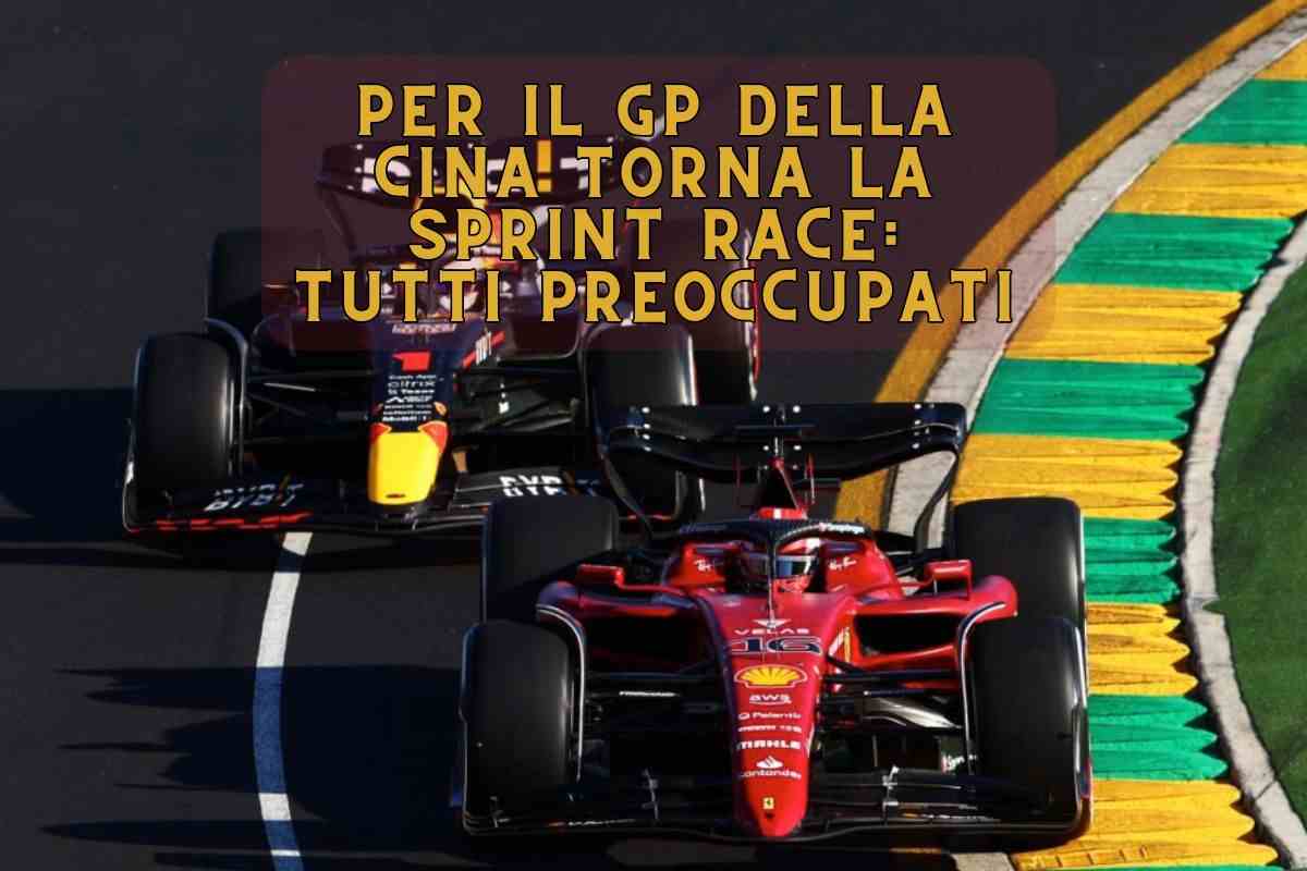 Scontro tra Ferrari Red Bull