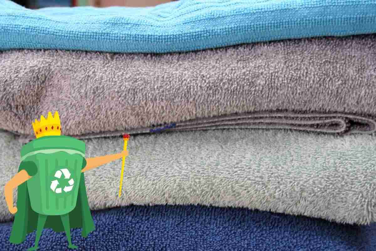 Vecchi asciugamani