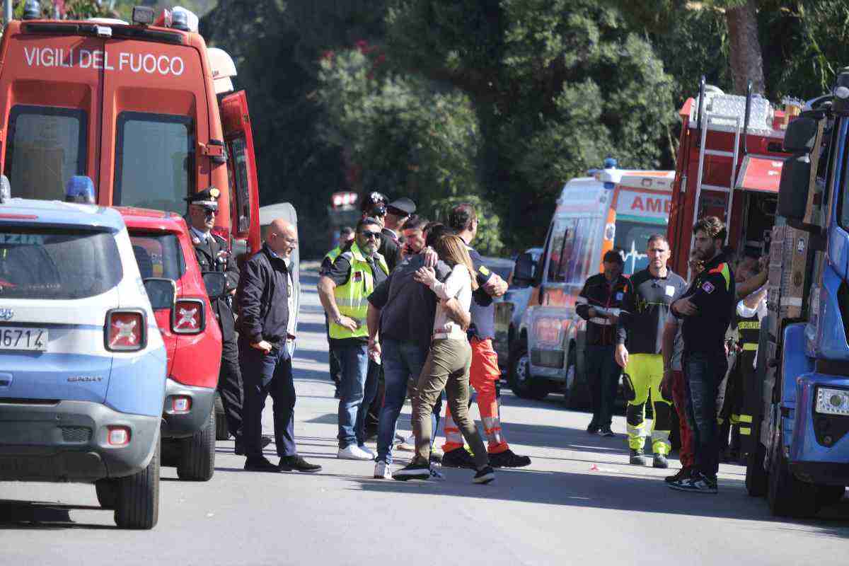 Casteldaccia incidente lavoro