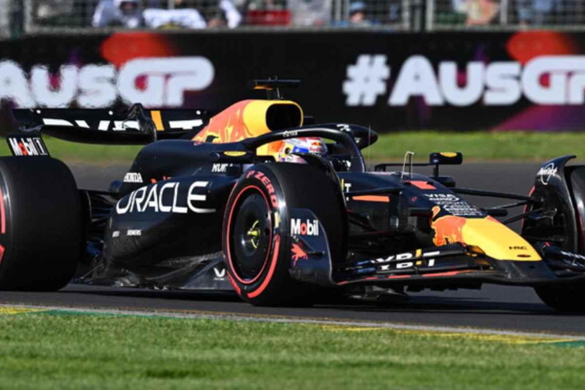 La Red Bull di Verstappen