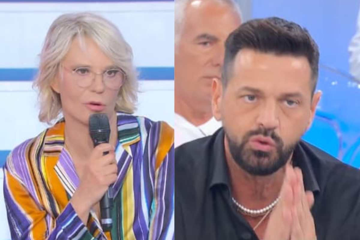 Maria De Filippi rimprovera cristiano